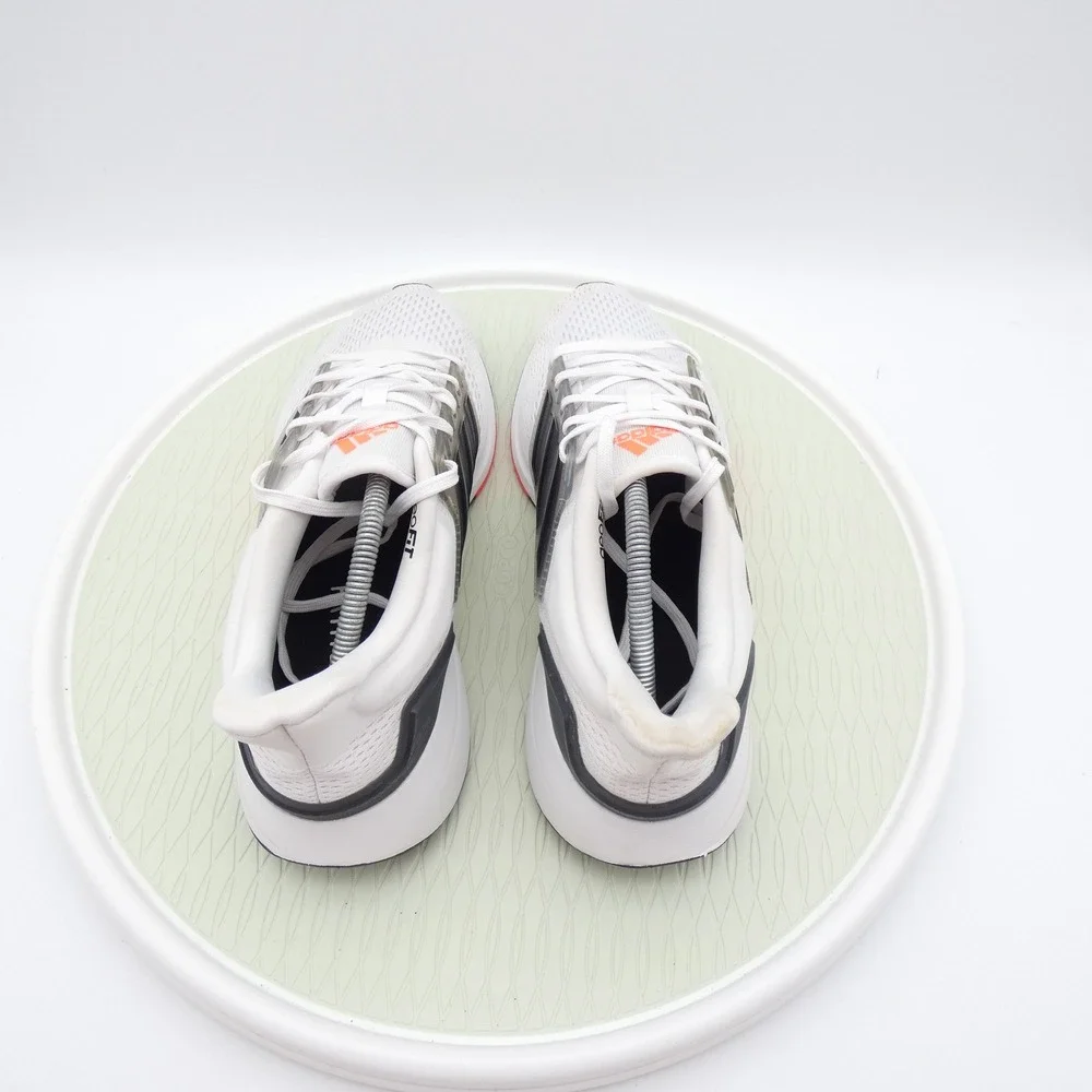 Adidas EQ21 Run Mens Running Shoes White Orange Black H00511 Size 12